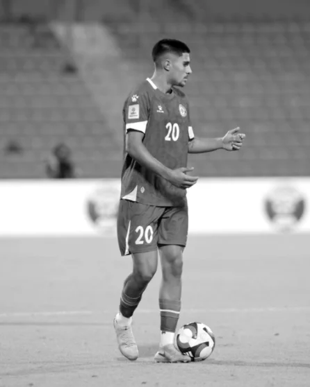 Jimmy Kazan in national team kit