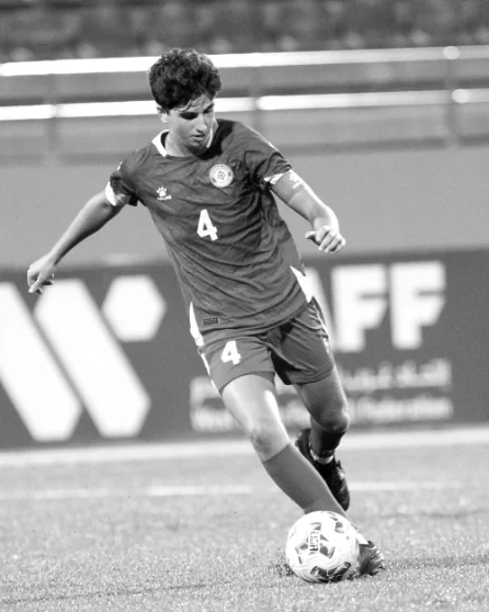 Wadih Bawaridi wearing the captain armband